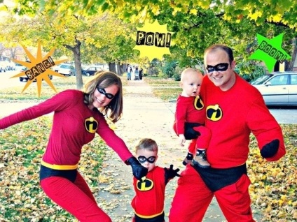 Cel mai tare dressing de familie pentru Halloween în personaje faimoase, umkra