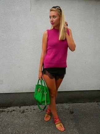 З чим носити яскраво-рожевий топ без рукавів луки з топом без рукавів (14 фото), жіноча мода