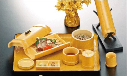 Сервіровка столу в японському стилі