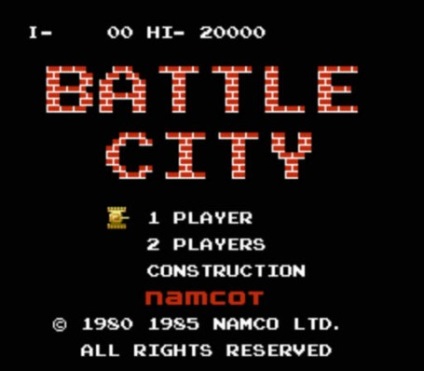 Descărcați jocul Battle City gratuit - oraș luptă, emulator dandy (nintendo, dendy, nes),