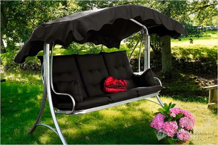 Folding gazebo pentru a da, nasha besedka