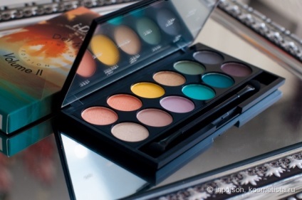 Sleek makeup i-divine eyeshadow palette # 450 del mar vol