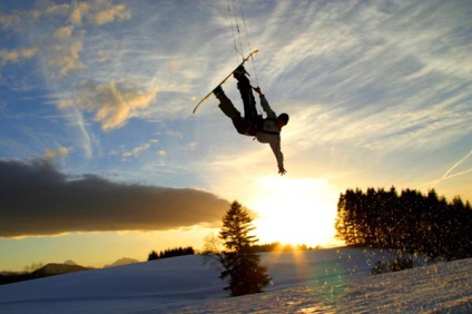 Snowkiting hogyan válassza ki és konfigurálja snoukaytbord cikk