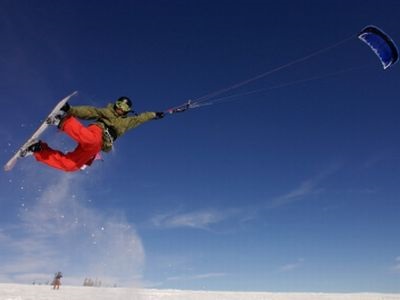 Snowkiting hogyan válassza ki és konfigurálja snoukaytbord cikk