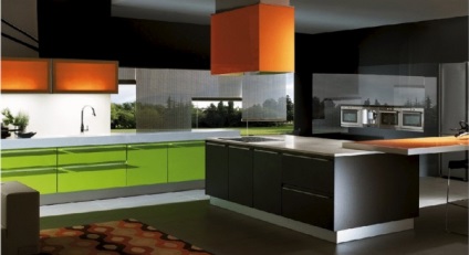 A színek kombinációja a belső a konyha (60 fotó) video utasítást -, hogyan lehet kombinálni a saját kezét, az asztalon