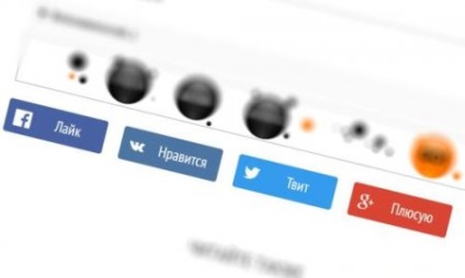 Butoanele de socializare - butoanele rețelei sociale pentru șabloane, module și scripturi pentru site-uri
