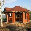 Construim un pavilion din cărămidă, realizat din blocuri sau clădiri