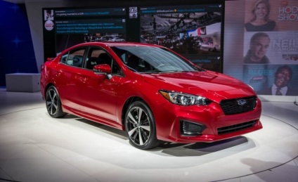 Subaru Impreza 2016-2017, poze, preturi si finisaje