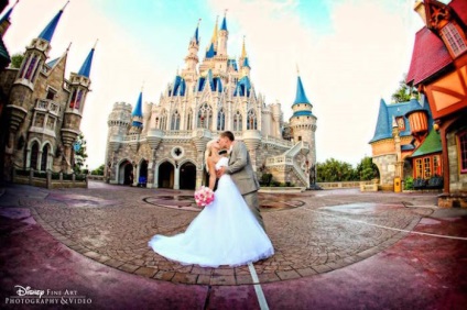 Nunta pentru ceremonia Cenușăresei în spiritul Disney