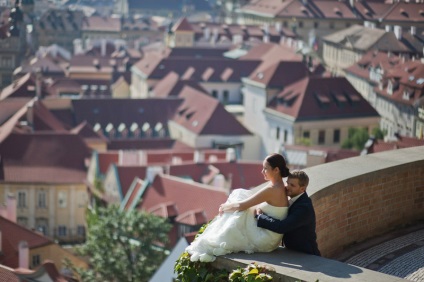 Nuntă victoria și eugenia romantic oferta, vacanță moale, tragere de fotografii în Praga, mă căsătoresc,