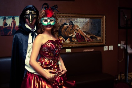 Nunta în stilul carnavalului venețian - agenția de nuntă - timpul să se căsătorească
