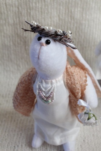 Nunta e-trapeze pentru iepure fleece