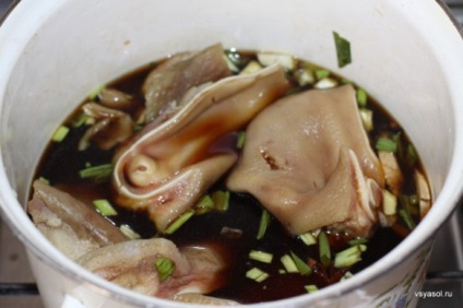 Urechile de porc în limba chineză - toate sarele - culinarul culturului olga blog