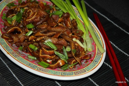Urechile de porc în limba chineză - toate sarele - culinarul ologului culturii olga