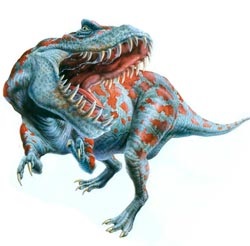 Tarbosaurus este un dinozaur prădător