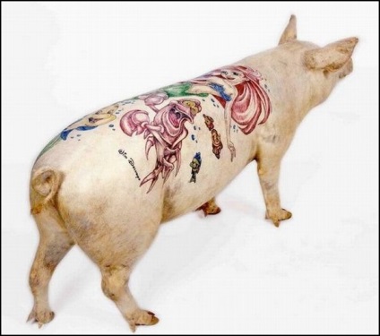 Animale tatuate