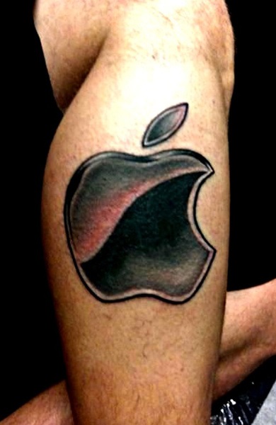 Tatuaj Apple - înțeles, desene și fotografii de tatuaje