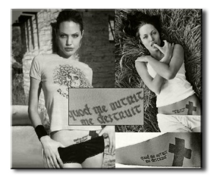Tatuaje Angelina Jolie (angelina jolie voight), un articol al lui Luhr uscat