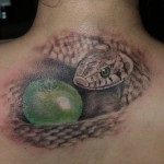 Tatuaj Apple sensul, fotografia și cele mai bune schițe