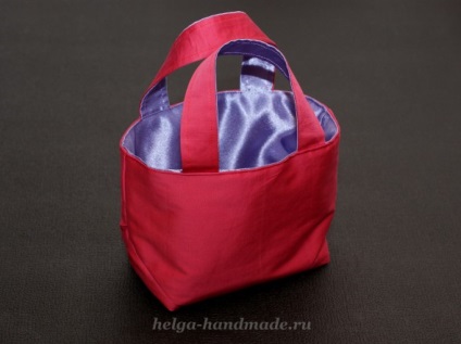 Текстильна сумка-кошик своїми руками