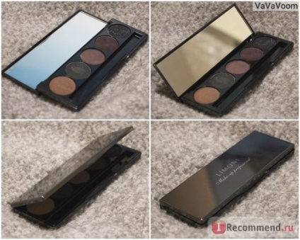 Тіні для повік limoni набори «eye-shadow» c пеналом з магнітними осередками - «збери ідеальну палетку