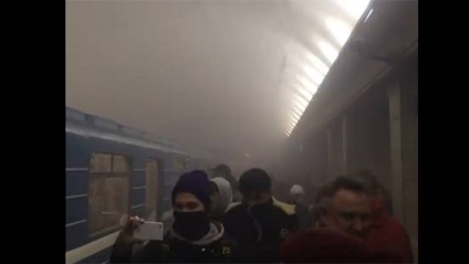 Acțiunea de teroare în metrou a provocat un colaps de transport în Sankt Petersburg