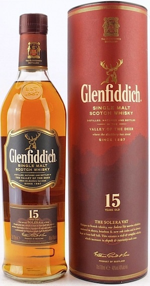 Cel mai bun ghid, whisky glenfiddich de 15 ani