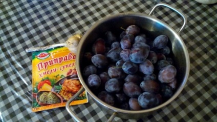 Tkemali din prune - delicios!
