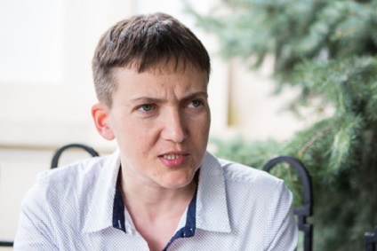 Ejecții stupide ale banilor, deputatul poporului ucrainean Savchenko numit - zidul - la granița cu grila rusă