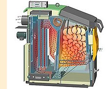 Твердопаливний опалювальний котел - види, принципи роботи і схеми підключення