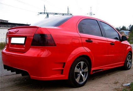 Tuning fotografii Chevrolet Aveo T-250