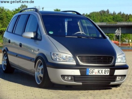 Tuning propriile mâini Opel Zafira