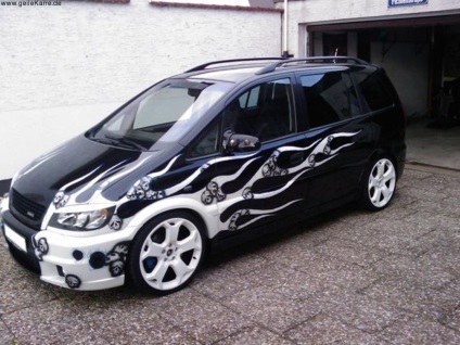 Tuning propriile mâini Opel Zafira