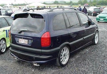 Tuning propriile mâini Opel Zafira