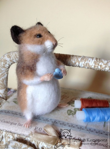 Am pus un hamster drăguț - târg de maeștri - manual, manual