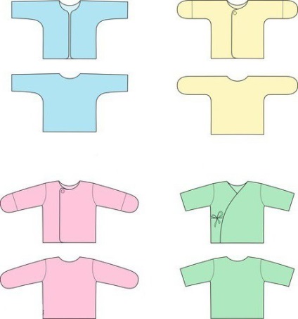 Форма сорочечки для новонародженого, форма чепчики та комбінезона
