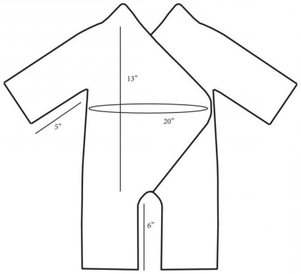 Форма сорочечки для новонародженого, форма чепчики та комбінезона