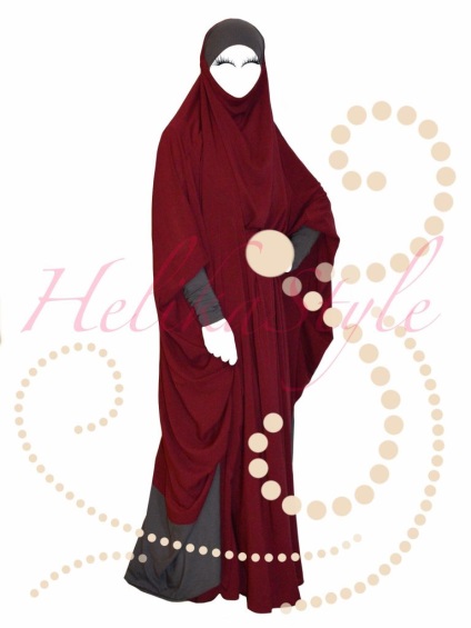 Modelul Khimar cu mâneci