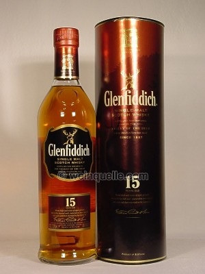 Whiskey glenfiddich