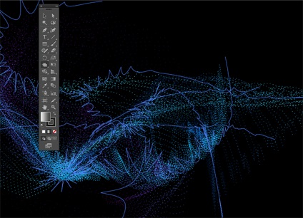 Hullámai részecskék Adobe Illustrator (Adobe) Hullámai részecskék Adobe Illustrator