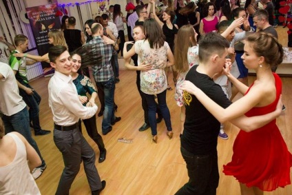 A ritmus a tánc, ahol táncolni salsa Harkovban