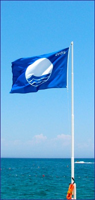 Oroszországban volt egy második nemzetközi szabvány part „kék zászlót”
