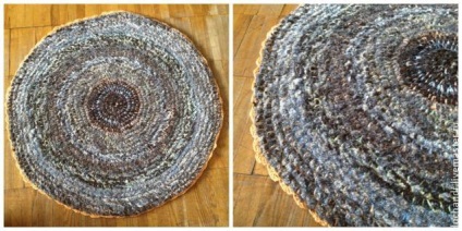 В'яжемо гачком круглий килимок в стилі бохо - ярмарок майстрів - ручна робота, handmade