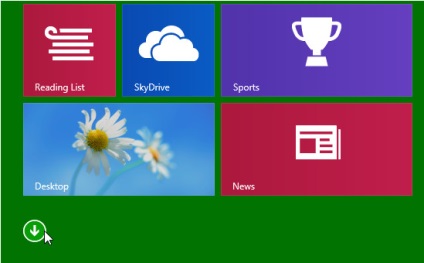 Windows 8 - desktop, buton de pornire și navigare