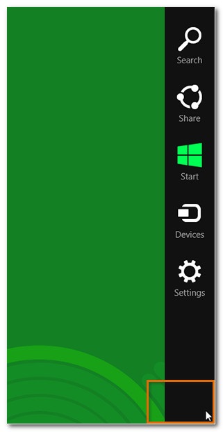 Windows 8 - робочий стіл, кнопка пуск і навігація