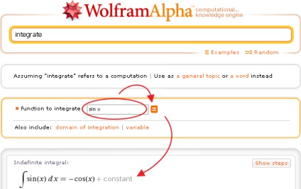 WolframAlpha orosz határozatlan integrál wolfram, alfa