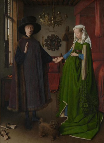Jan van Eyck, un portret al celor patru Arnolfini