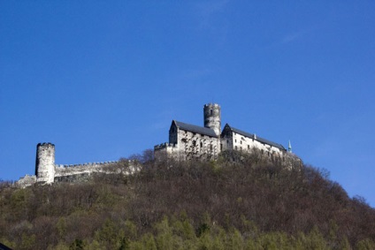 Bezděz vár, Karlštejn Castle Fotók a rekonstrukció a csata libushinskoy