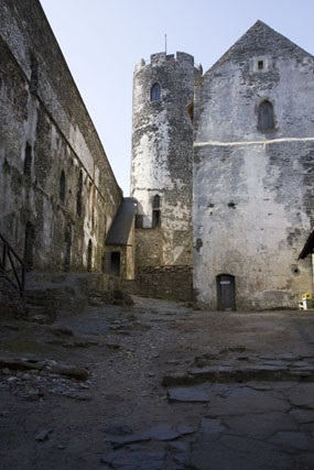 Bezděz vár, Karlštejn Castle Fotók a rekonstrukció a csata libushinskoy