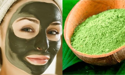 Зелена глина для обличчя - ефект свіжості і здоров'я